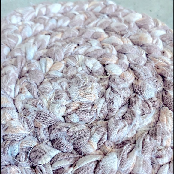 Vintage “Primitive” Braided Round Trivets Set of 3 - Picture 15 of 15